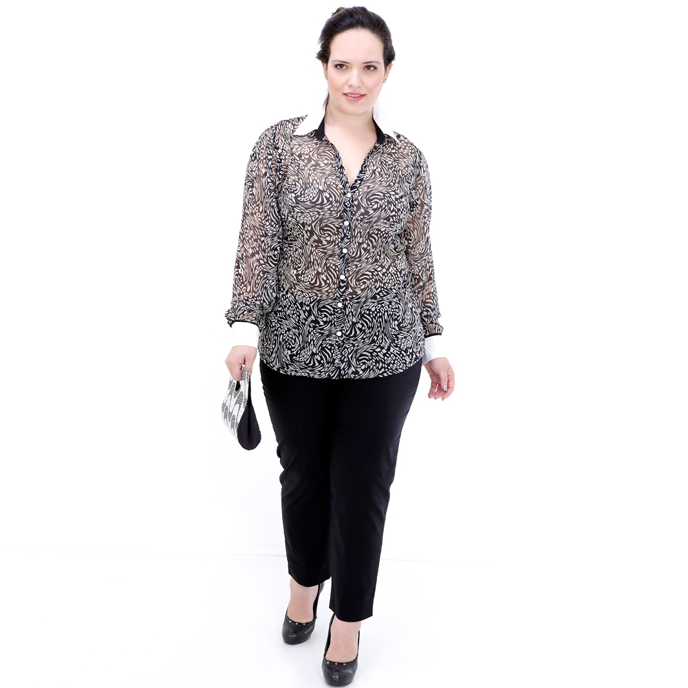 roupa social plus size