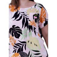 Blusa Cherry Viscose Plus Size