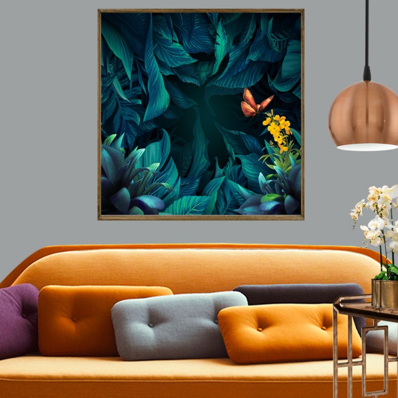 Quadro Decorativo Floresta Encantada