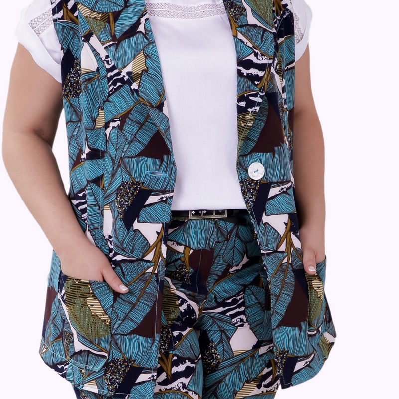 Colete Florensça Plus Size