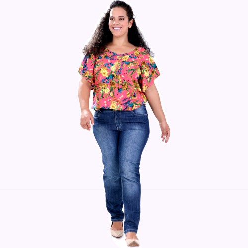 Bata Emma Floral Plus Size