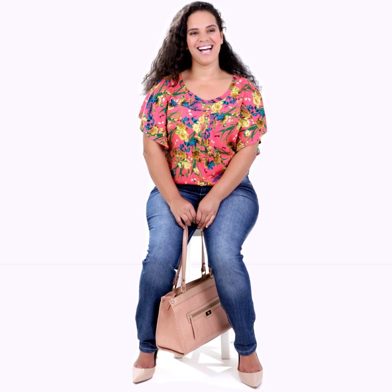 Bata Emma Floral Plus Size