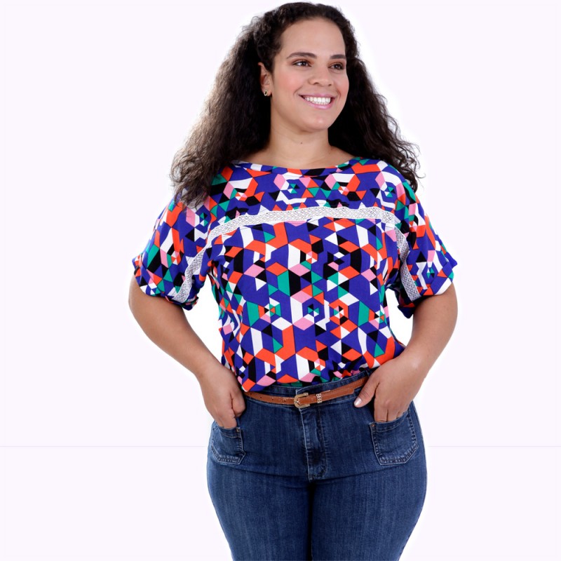 Bata Entremeio Celma Plus Size