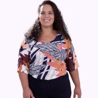 Blusa Aiko Plus Size Blusa Aiko Plus Size