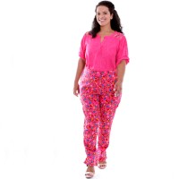 Blusa Alessia Pink Plus Size