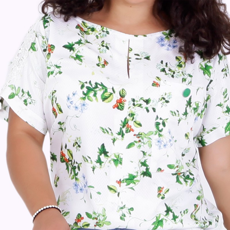 Blusa Ana Júlia Plus Size