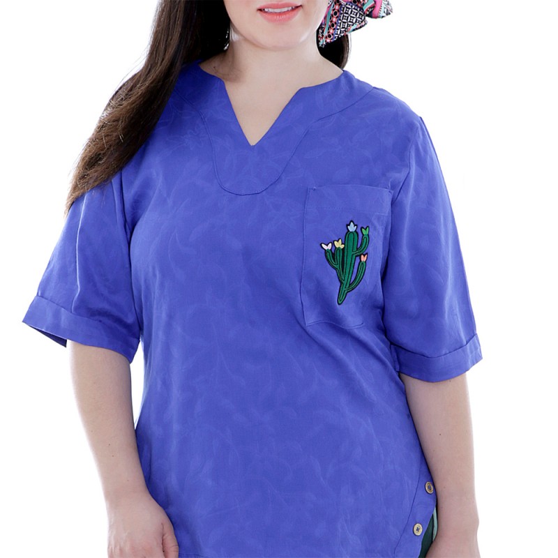 Blusa Aplicação Kactus