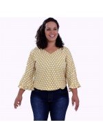 Blusa Arabela Viscose Plus Size