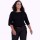 Blusa Aretha Black Plus Size