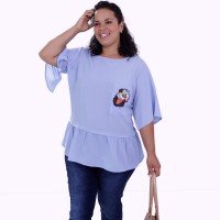 Blusa Ariana Plus Size Blusa Ariana Plus Size
