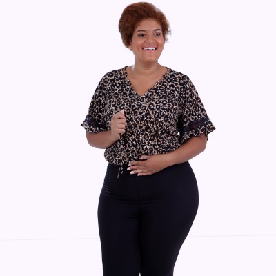 Blusa Bicho Aurora Plus Size 