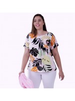 Blusa Cherry Viscose Plus Size