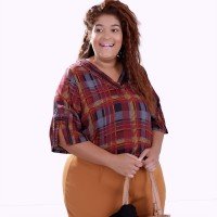 Blusa Ingrid Plus Size Blusa Ingrid Plus Size
