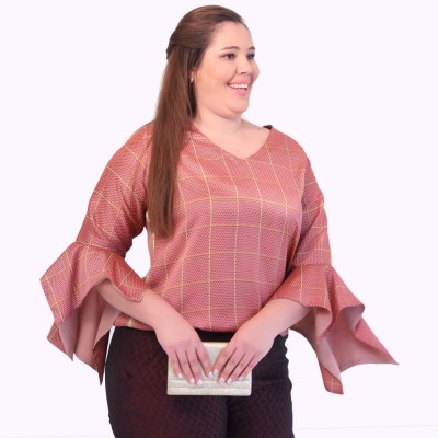 Blusa Manú Cetim Plus size