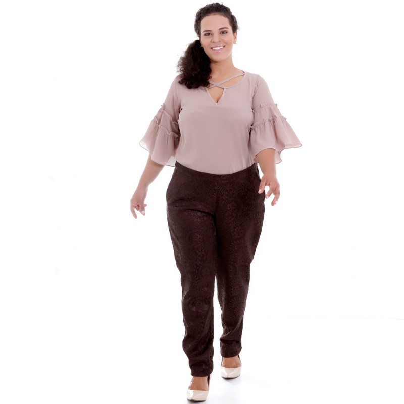 Blusa Nude Gianna Plus Size