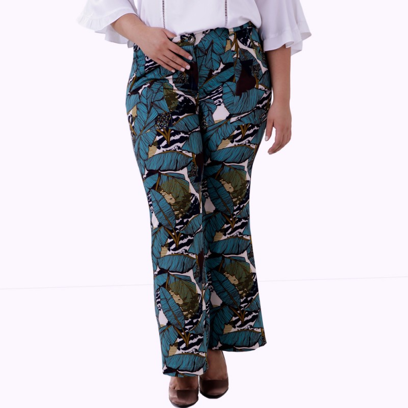 Calça Flare Florensça Plus Size