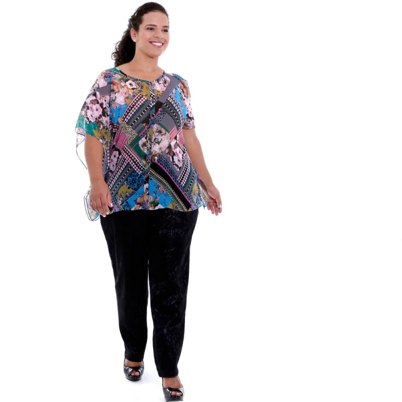 Camisa Alessa Plus Size