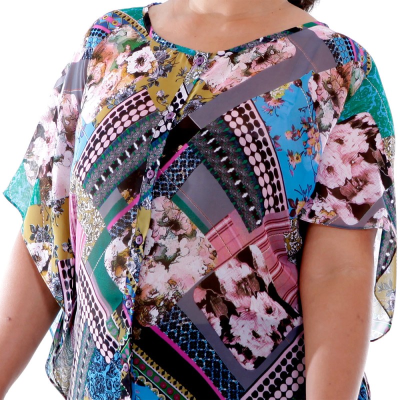 Camisa Alessa Plus Size