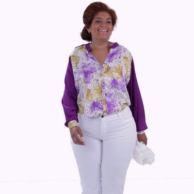 Camisa Carolina Plus Size