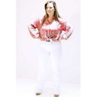 Camisa Estampada Grippir  Plus Size