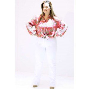 Camisa Estampada Grippir  Plus Size Camisa Estampada Grippir  Plus Size