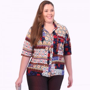 Camisa Filipa Plus Size