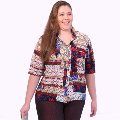 Camisa Filipa Plus Size