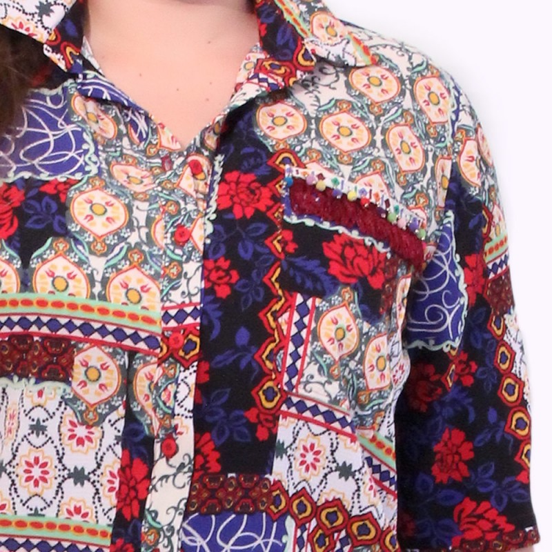 Camisa Filipa Plus Size