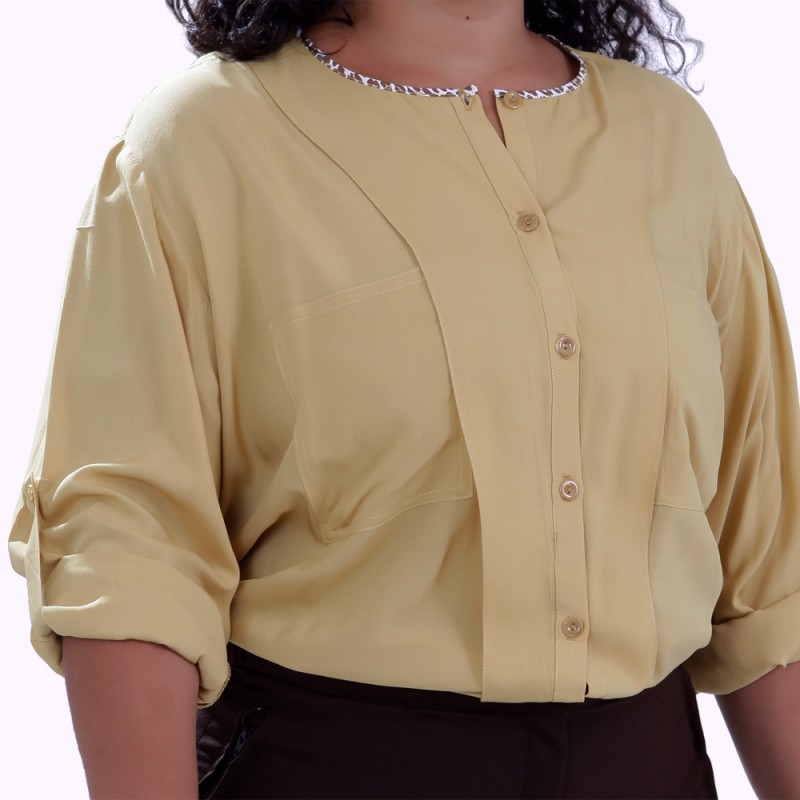 Camisa Géorgia Aba Plus Size