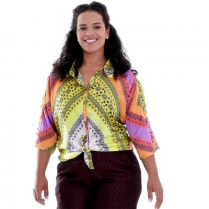 Camisa Rita Plus Size