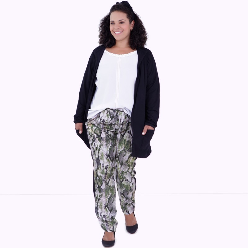 Cardigan Júlia Black Plus Size