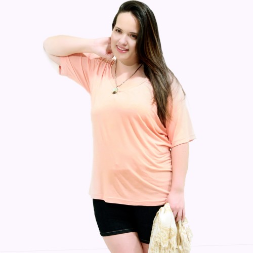 Camiseta Básica Daily Plus Size
