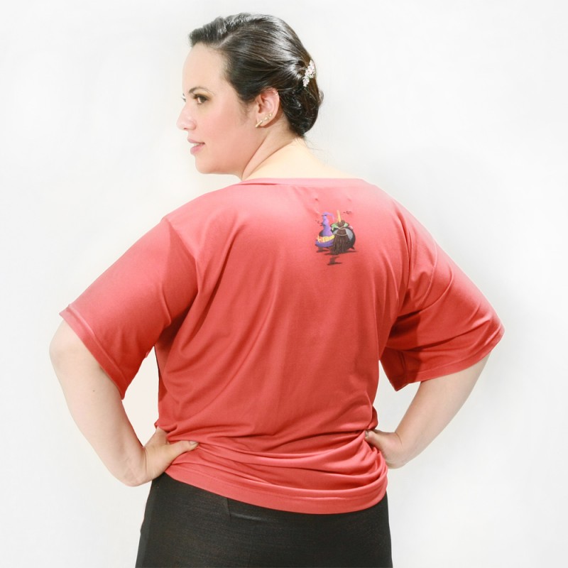 Camiseta Caldeirão de Bruxa Plus Size