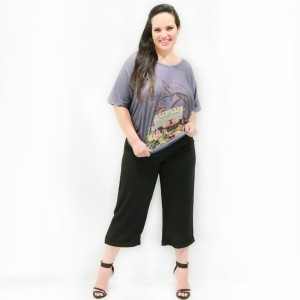 Camiseta Fita Cassete Plus Size