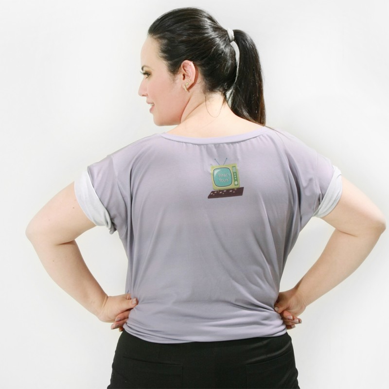 Camiseta TV Vintage Plus Size