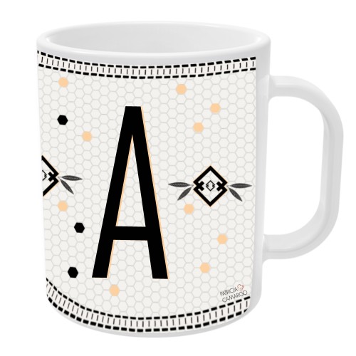 Caneca Alfabeto A