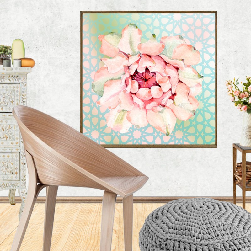 Quadro Decorativo Flor Vitória