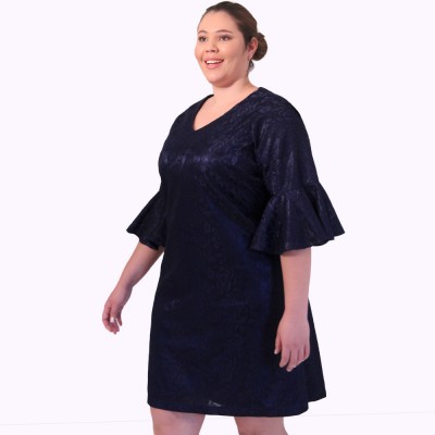 Vestido Crepe Maitê Plus Size