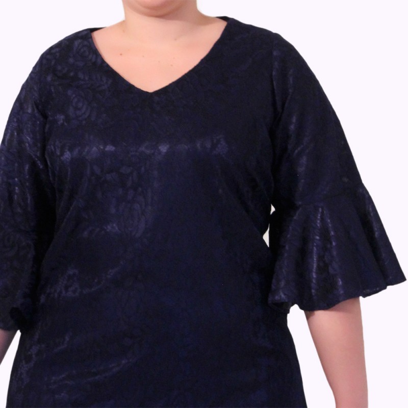 Vestido Crepe Maitê Plus Size