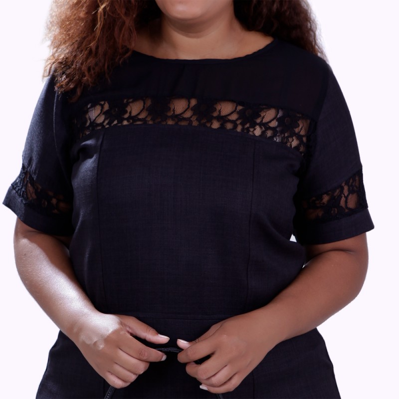 Vestido Judi Linho Plus Size