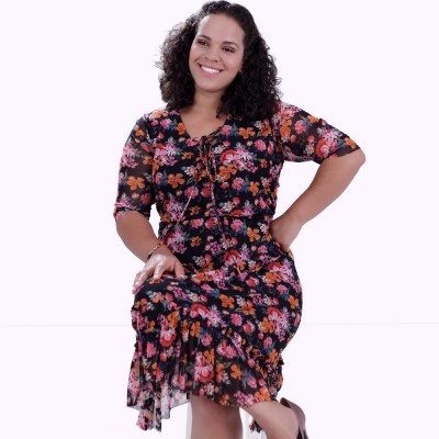 Vestido Liza Tuly Plus Size