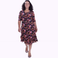 Vestido Liza Tuly Plus Size