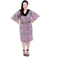 Vestido Manga Godê Plus Size