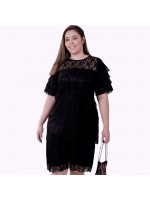 Vestido Renda Divine Plus Size