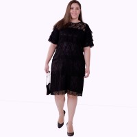 Vestido Renda Divine Plus Size