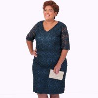 Vestido Renda Ohana Plus Size Vestido Renda Ohana Plus Size