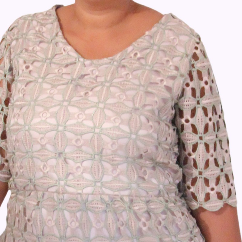 Vestido Richiliê Jade Plus Size 