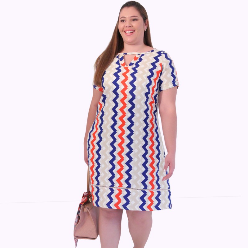 Vestido Rústico Francis Plus Size