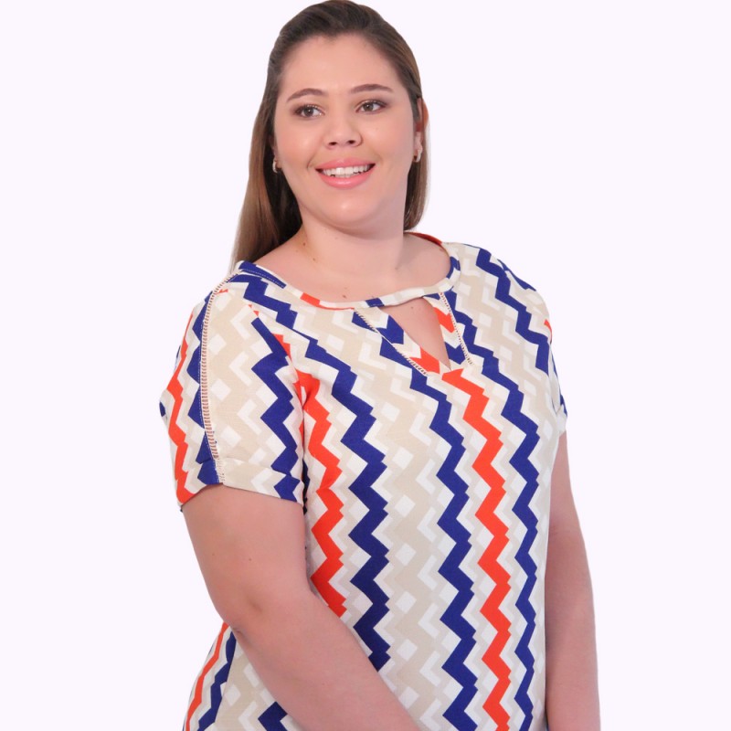 Vestido Rústico Francis Plus Size