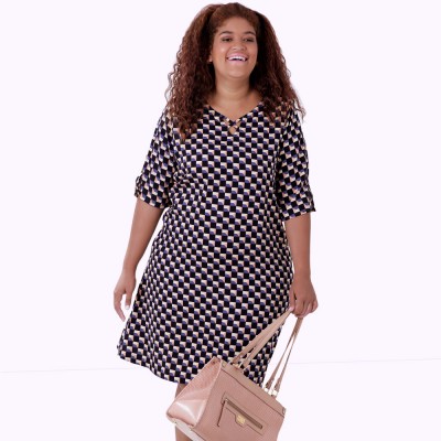 Vestido Sweet Viscose Plus Size